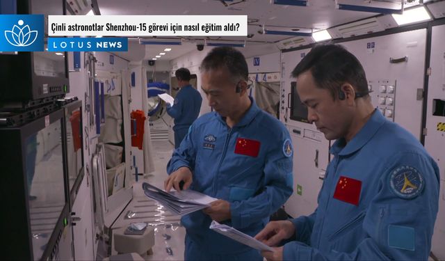 Video: Çinli astronotlar Shenzhou-15 görevi için nasıl eğitim aldı?