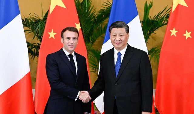 Xi, Fransa Cumhurbaşkanı Macron ile görüştü