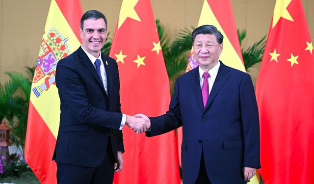 Xi, İspanya Başbakanı Pedro Sanchez ile görüştü