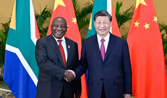 Xi, Güney Afrika Devlet Başkanı Ramaphosa ile görüştü