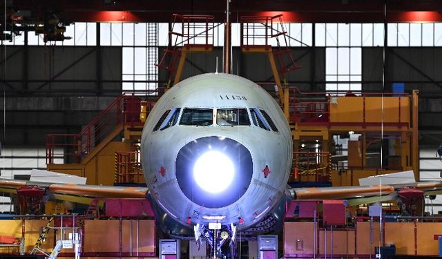 Airbus, Çin'in Tianjin kentinde A321 uçak üretimine başladı