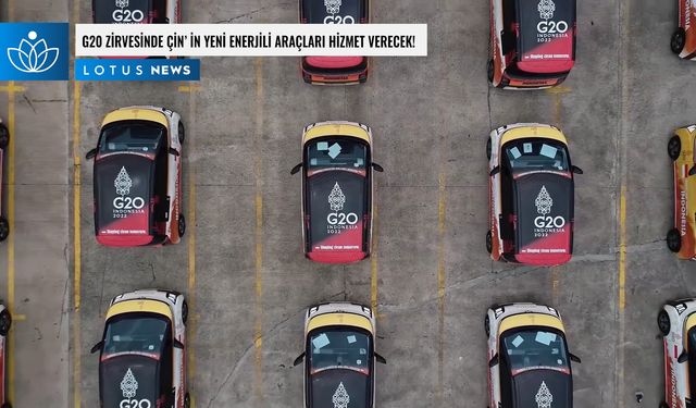 Video: G20 zirvesinde Çin'in yeni enerjili araçları hizmet verecek