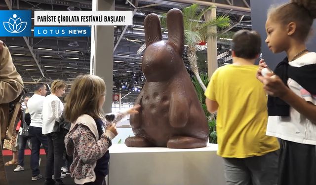 Video: Paris'te çikolata festivali başladı