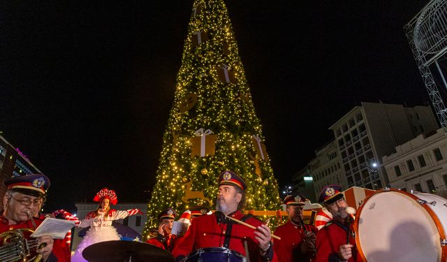 Atina'da Noel etkinliği