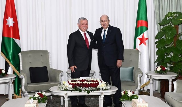 Cezayir ve Ürdün ilişkileri güçlendirmek için 5 anlaşma imzaladı