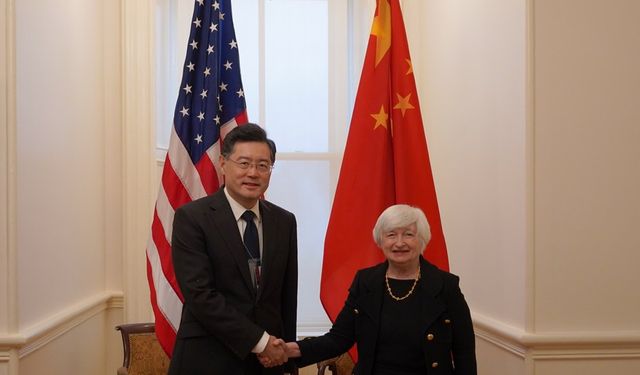 Çin Büyükelçisi ve ABD Hazine Bakanı, liderlerin anlaşmaya vardığı konuların nasıl uygulanacağını görüştü