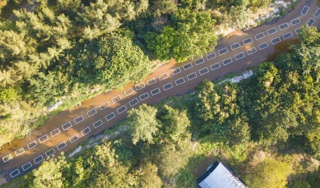 Çin'in güneyindeki nehirlerde su kalitesi, yapay yüzen adalarla iyileştiriliyor