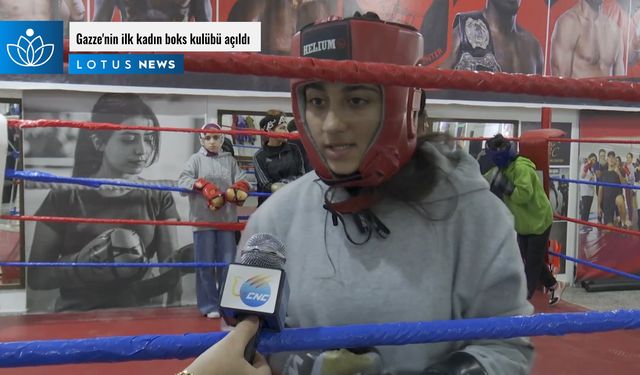 Video: Gazze'nin ilk kadın boks kulübü açıldı