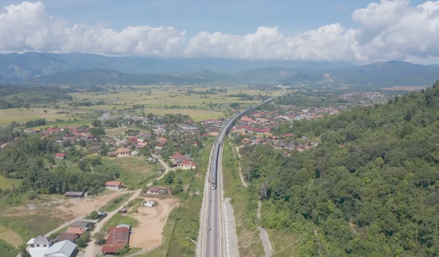 Çin-Laos Demiryolu güçlü işletme rakamları açıkladı