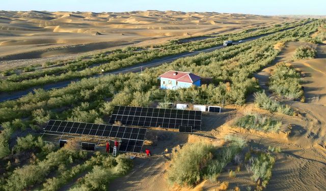 Tarim petrol sahası, Xinjiang'ın güneyine 50 milyar metreküpten fazla doğalgaz tedarik etti