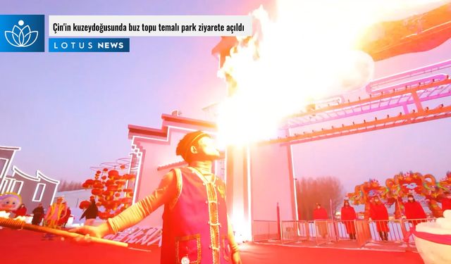 Video: Çin'in kuzeydoğusunda buz topu temalı park ziyarete açıldı