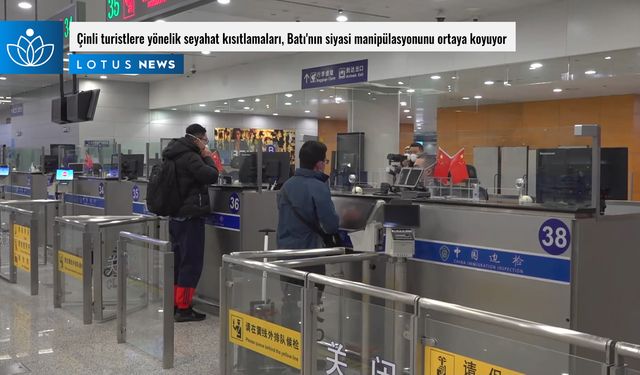 Video: Çinli turistlere yönelik seyahat kısıtlamaları, Batı'nın siyasi manipülasyonunu ortaya koyuyor