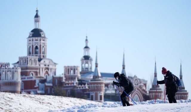 Albüm: Harbin'deki Volga Malikanesi kar ve buz dünyasına dönüştü