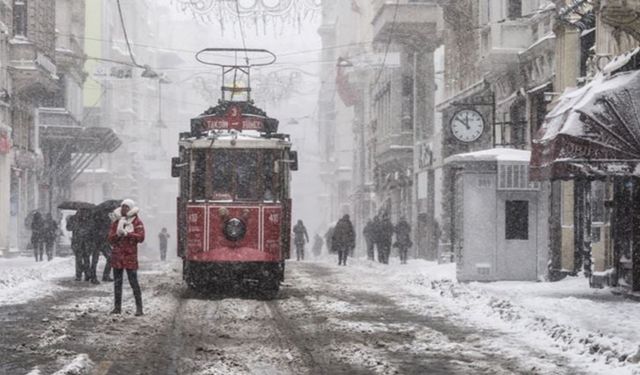 İstanbul'a kar yağışı için tarih verildi