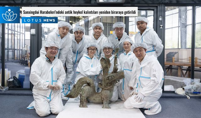 Video: Sanxingdui Harabeleri'ndeki antik heykel kalıntıları yeniden biraraya getirildi