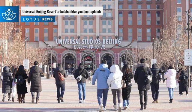 Video: Universal Beijing Resort'ta kalabalıklar yeniden toplandı