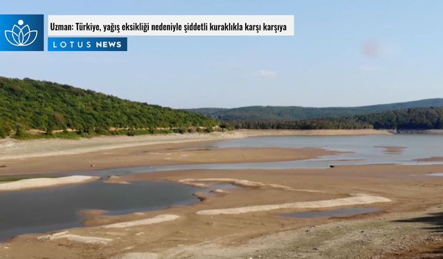 Video: Uzman: Türkiye, yağış eksikliği nedeniyle şiddetli kuraklıkla karşı karşıya