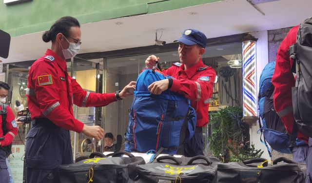 Çin'in Shenzhen kentinden bir kurtarma ekibi Türkiye'ye hareket etti