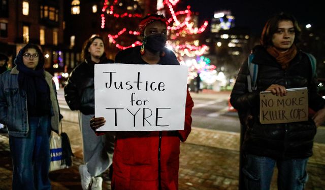 ABD'de Tyre Nichols için protesto gösterisi düzenlendi