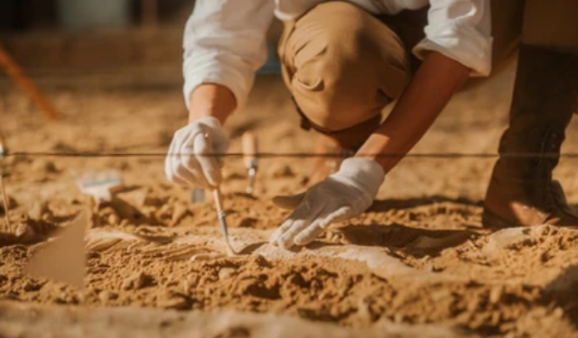 Çinli arkeologlar, antik imparatorluk kentinde büyük yapı kalıntıları buldu