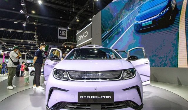 Çinli yeni enerjili araç üreticisi BYD'nin 2022 net karı yüzde 445,86 arttı