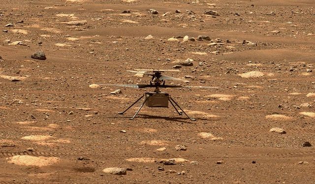 NASA'nın Mars helikopteri, Mars'ta 48 uçuş tamamladı