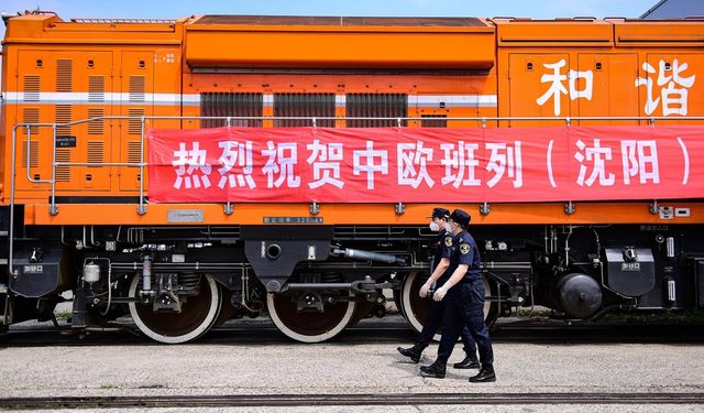 Çin'in Shenyang kentinde RCEP ülkeleri için yeni yük güzergahı açıldı