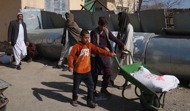 Çin ve UNICEF'ten Afganistan'a insani yardım