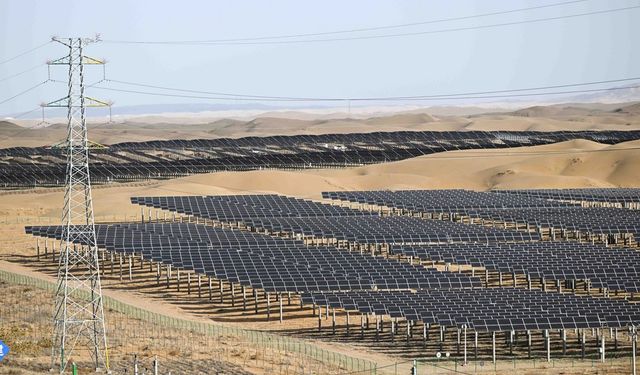 Çin'in kurulu yenilenebilir enerji kapasitesi Ocak-Temmuz döneminde arttı