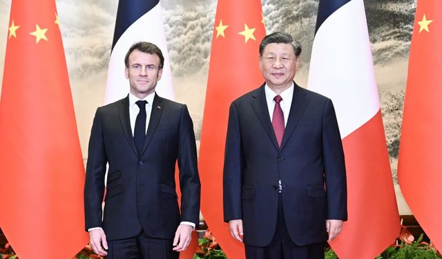 Xi ve Macron: Filistin-İsrail çatışmasının daha da kötüye gitmesi önlenmeli