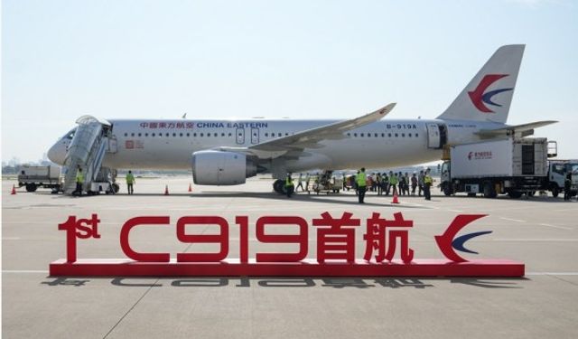 Çin'in C919 tipi uçakları Xinjiang'da uygulama uçuşlarına başladı