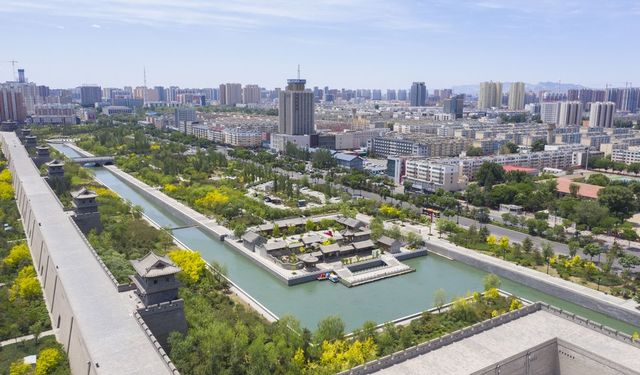 Çin uygarlıklarına başkentlik yapmış antik şehir Datong yeniden canlanıyor