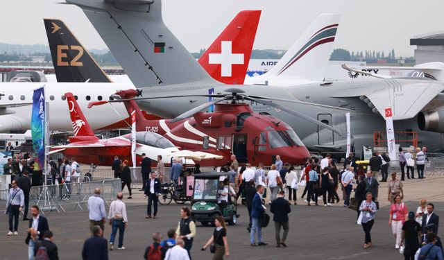 54. Uluslararası Paris Havacılık Fuarı 25 Haziran'a kadar sürecek