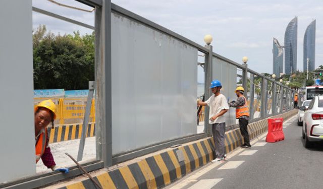 Çin'in Xiamen kenti Doksuri Tayfunu'na hazırlık yapıyor