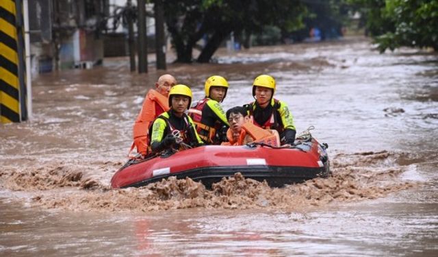 Çin, Haihe Nehri havzasında sel kontrol çalışmalarını hızlandırdı