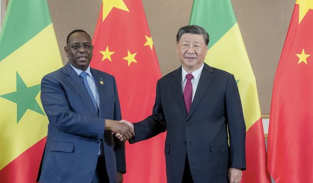 Xi, Johannesburg'da Senegal Cumhurbaşkanı Sall ile görüştü