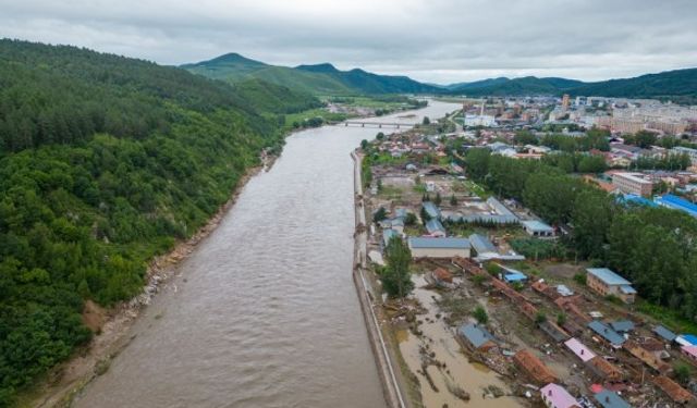 Çin'in Heilongjiang eyaletinde şiddetli yağış nedeniyle 187.000 kişi tahliye edildi