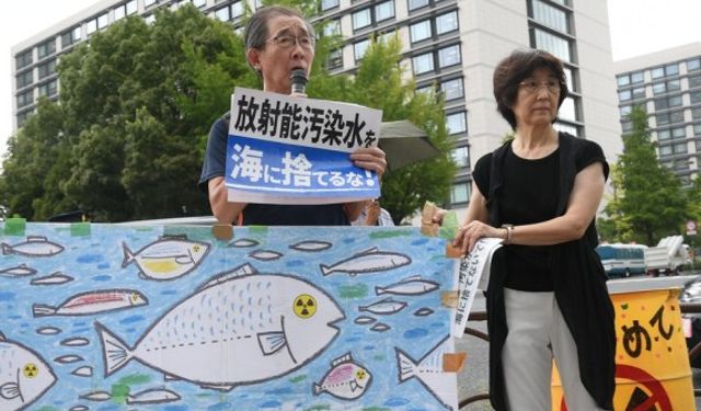 Japon vatandaşlar radyoaktif atık suyun okyanusa boşaltılmasının iptali istemiyle dava açacak