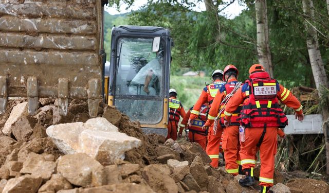 Çin'in Jilin eyaletindeki şiddetli yağışlarda ölü sayısı 14'e yükseldi