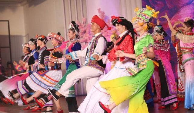 Çin'in Güz Ortası Festivali, Myanmar'da renkli etkinliklerle kutlandı