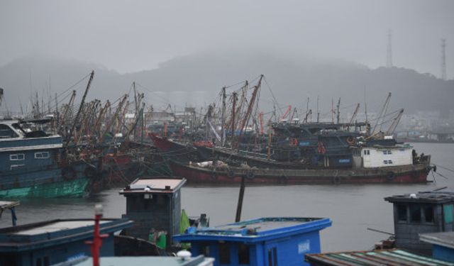 Çin'in Fujian eyaletinde Haikui Tayfunu nedeniyle yaklaşık 300.000 kişi tahliye edildi