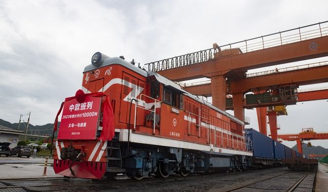 Çin-Avrupa yük treni ağı tüm Avrupa'yı kapsıyor