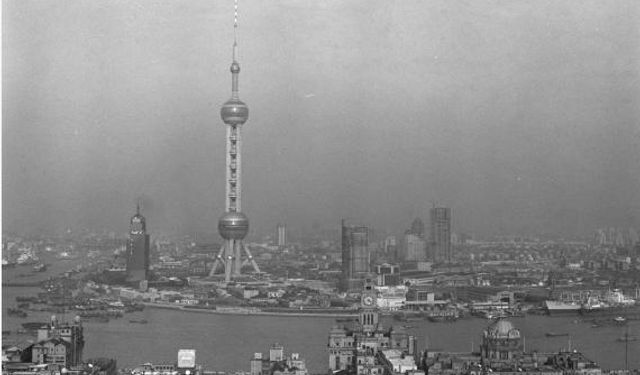 Çin'in Shanghai kentinin dünü ve bugünü