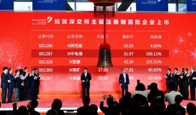 Shenzhen'de işlem gören şirketler Ocak-Eylül döneminde 2 trilyon dolar gelir elde etti