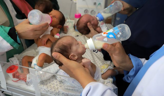 Şifa Hastanesi'nden tahliye edilen prematüre bebekler Refah'ta tedavi altına alındı