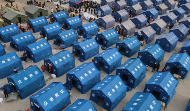 Çin, depremin etkilediği Gansu ve Qinghai'da yardım çalışmalarını artırdı