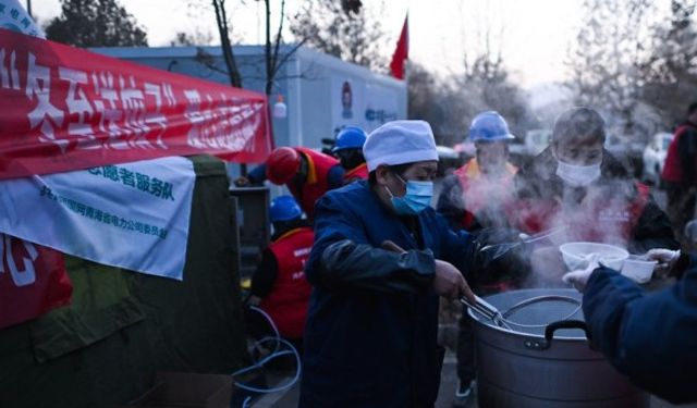 Çin'de meydana gelen depremde ölenlerin sayısı 149'a yükseldi