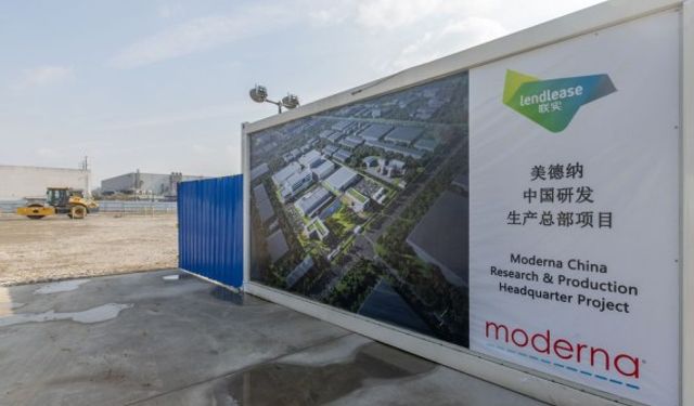 Moderna'nın hızlı ilerleyişi Shanghai kentinin optimize edilmiş iş ortamına işaret ediyor