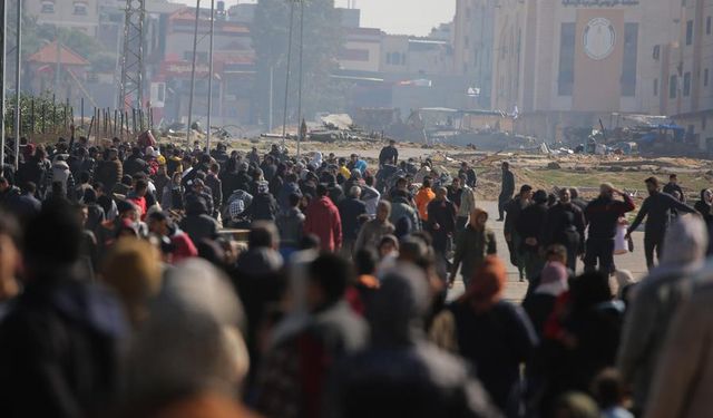 ICRC: Gazze'nin kuzeyinden tahliye edilen kişiler temel hizmetlerden yoksun ve saldırılardan muzdarip