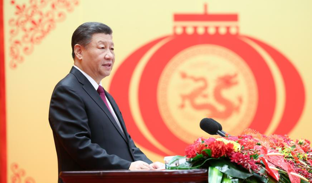 Xi tüm Çinlilerin Bahar Bayramı'nı kutladı